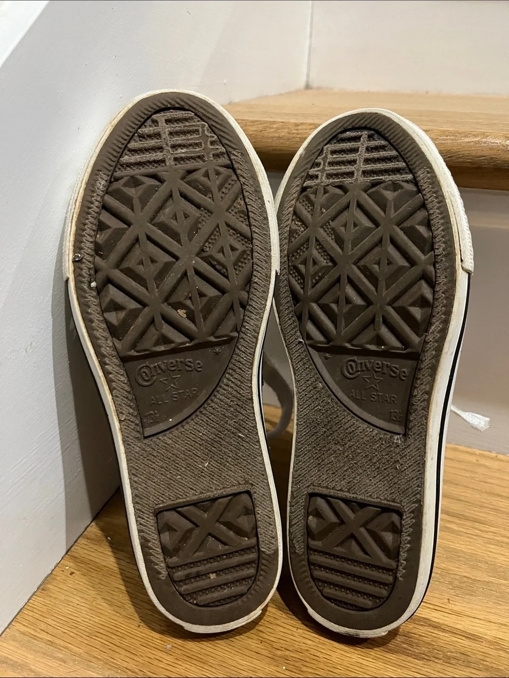 Converse Kids Black & White Low-Top Canvas Sneakers